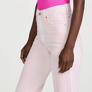 LEVI WEDGIE STRAIGHT WEATHERED PINK